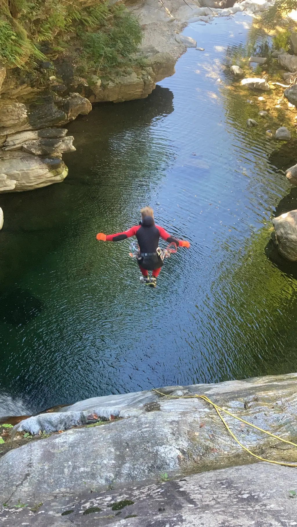 Abseiling during a canyoning tour – more tours