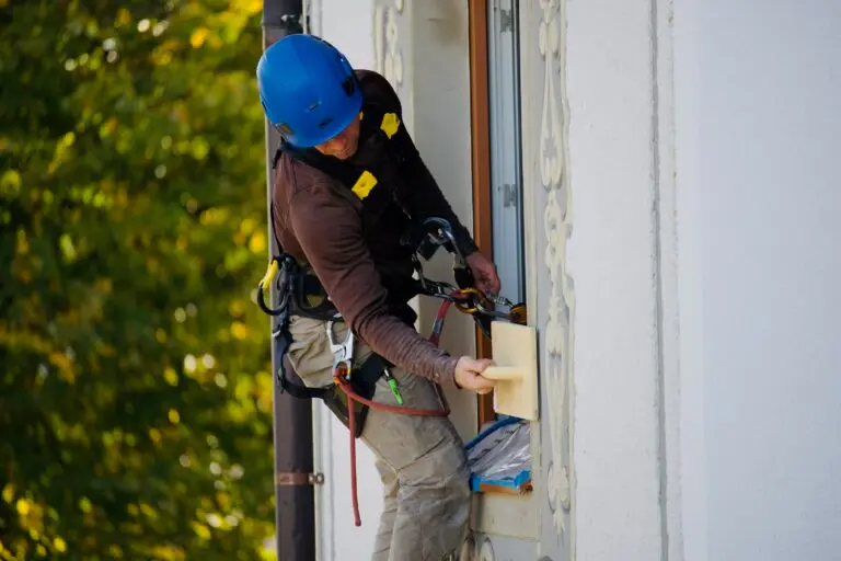 Industrial climbing – working at great height
