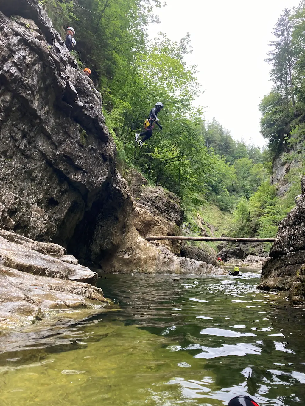 Almbachklamm canyoning tour with Badis Adventures – impression 1