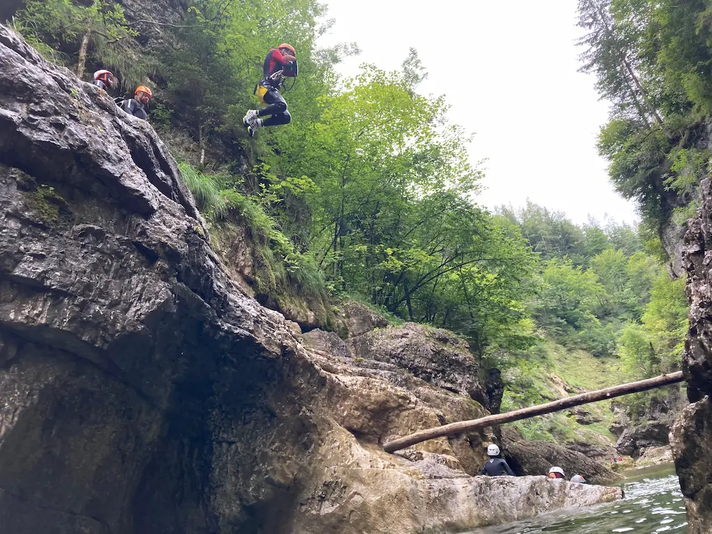 Almbachklamm canyoning tour with Badis Adventures – impression 2