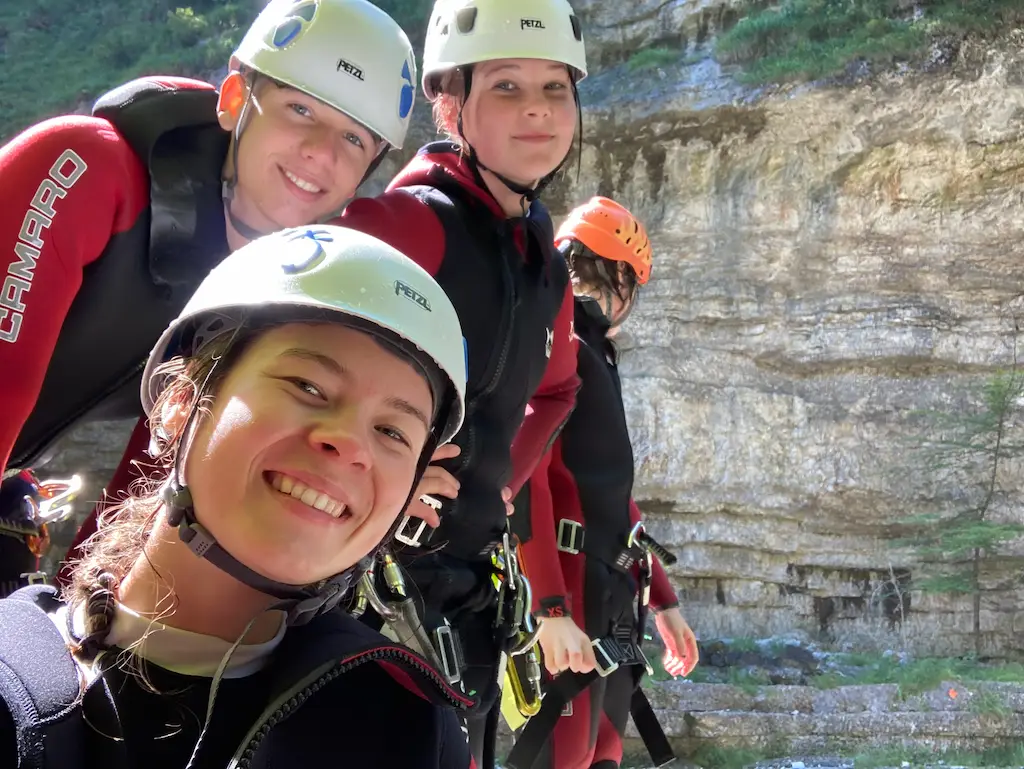 Almbachklamm canyoning tour with Badis Adventures – impression 8